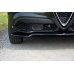 Накладка сплиттер на передний бампер на Alfa Romeo Stelvio